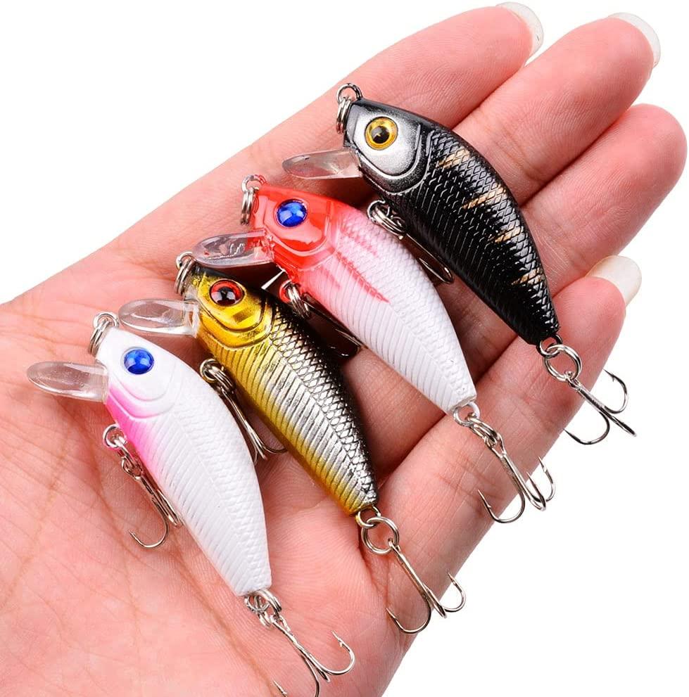 Saltwater Freshwater Crankbait Lure Set Mixed Minnow Tackle For Bass,  Salmon & Trout Longer, Drier, & Tough Hooks From Sxsw, $27.08