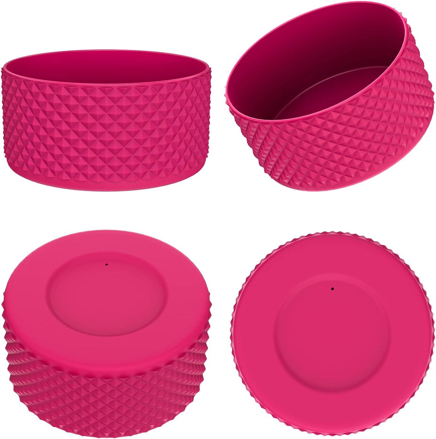50pcs-100pcs Silicone Coasters Boot Sleeve For Water Bottle 12