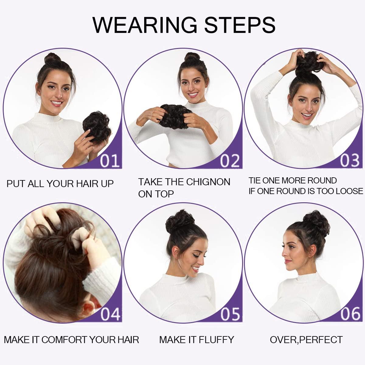 Navjai Hair Clutcher Juda/Bun with Golden Highlight Synthetic Hair  Artificial Juda Hairstyles, Hairstyling Tool and Accessories Marriage,  Functions for womens & Girls Braid Extension : Amazon.in: Beauty