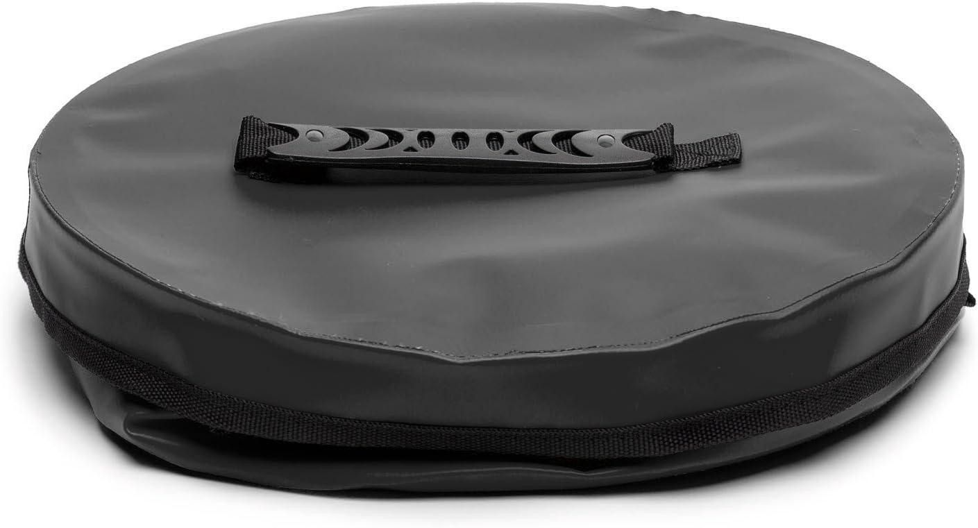 Backpack for 5 Gallon Buckets for Ice Fishing, Picking Apples and Sports  (black) 