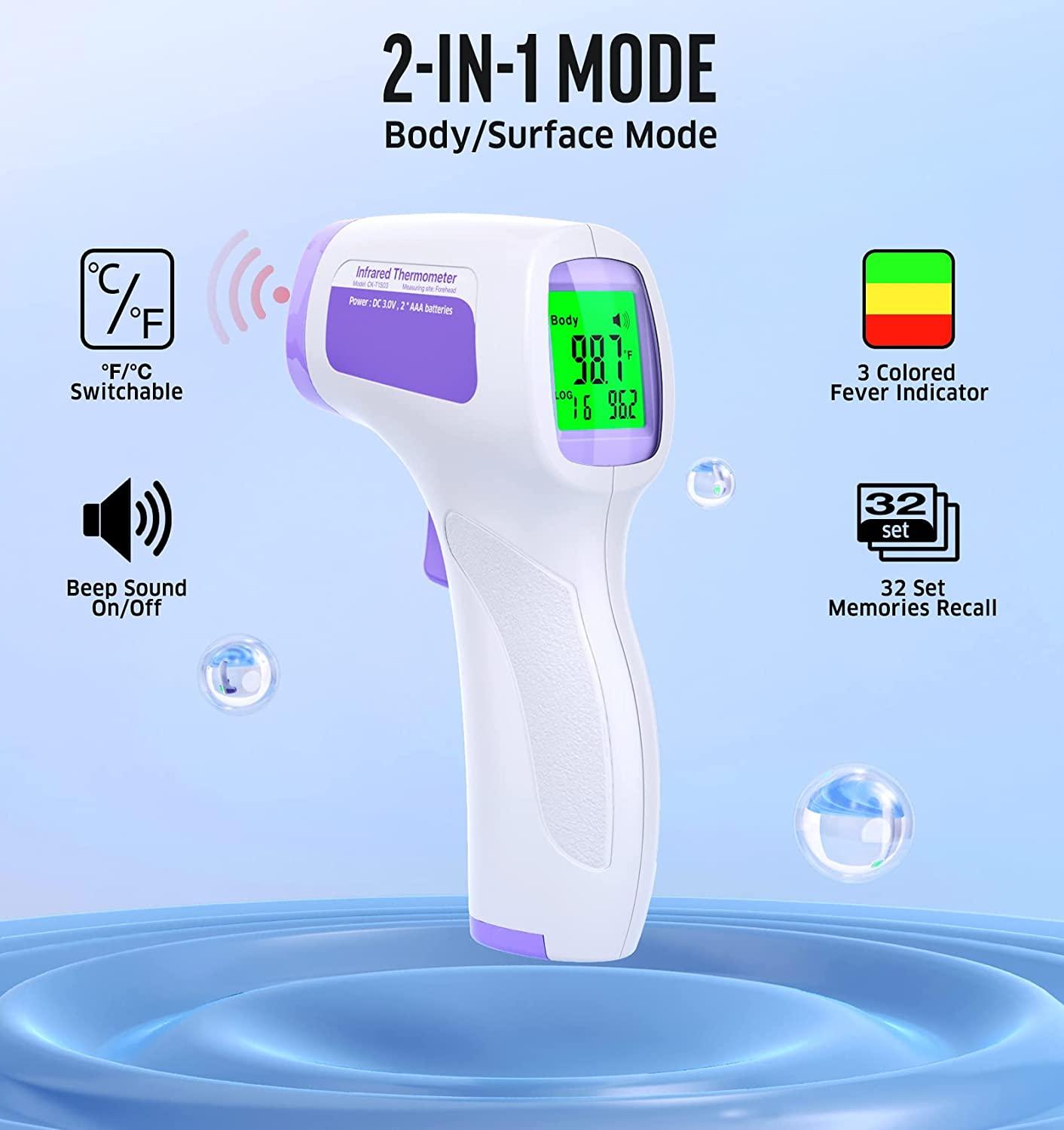Baby Body Temperature Digital Infrared Thermometer Gun Fever