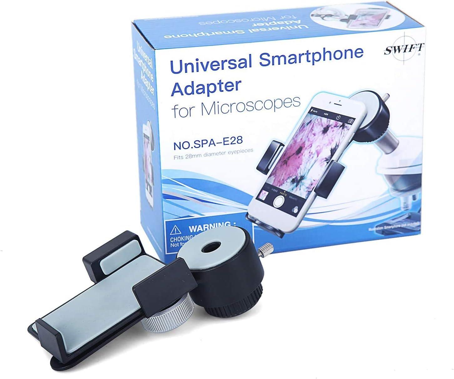 Universal 10X Mobile Cell Phone Adapter for Microscope Eyepiece