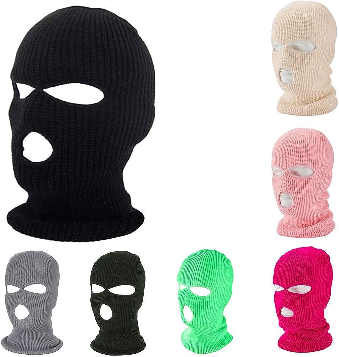 Balaclava Face 3-Hole for Cold Weather Winter Ski Men and Women