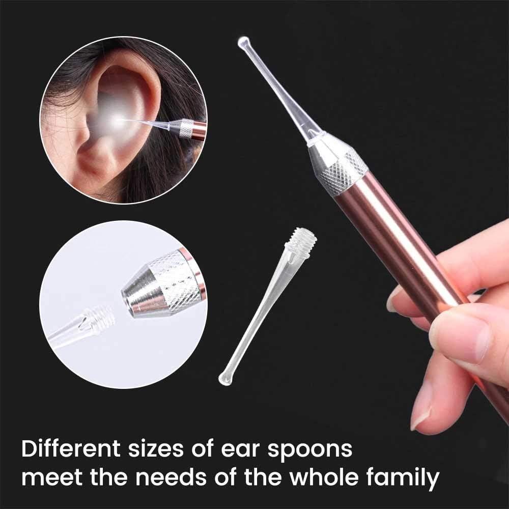 Flashlight Earpick For Ear Wax Remover And Cleaner, Ear Cleaning