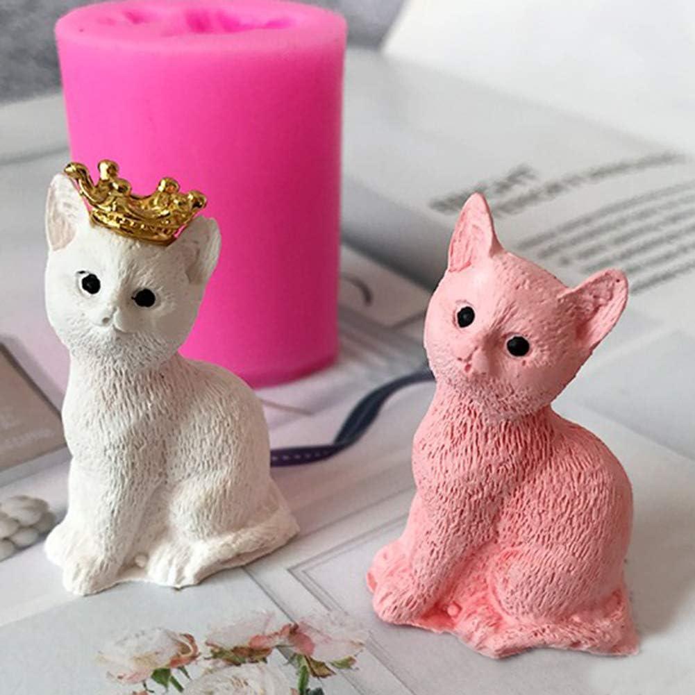 Cat Candle Mold Unique Silicone Mold Resin Molds 3d -  Canada in 2023