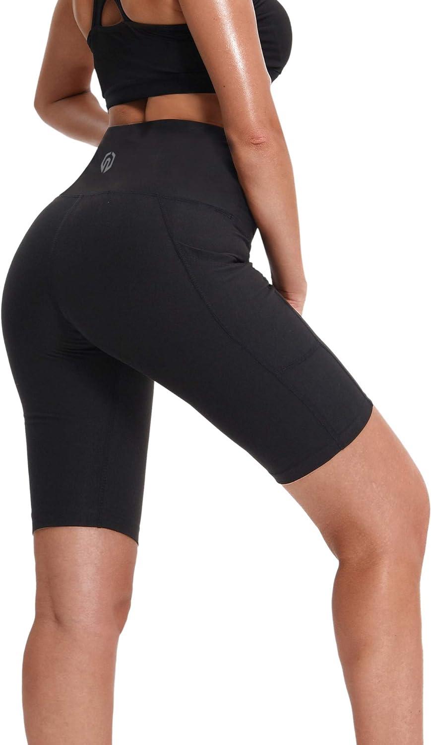 NELEUS Womens 3 Pack Yoga Shorts High Waist Running  Compression Shorts