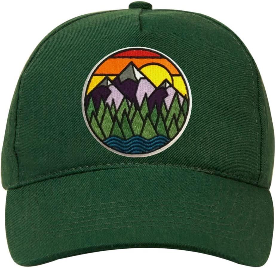 PatchClub Mountain and River Adventure Outdoor Patch - Colorful Embroidered  Cool Iron On/Sew On Patches