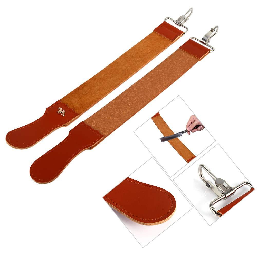 Professional Cut Throat razor and Knives 2 Sided Sharpening Leather Strop