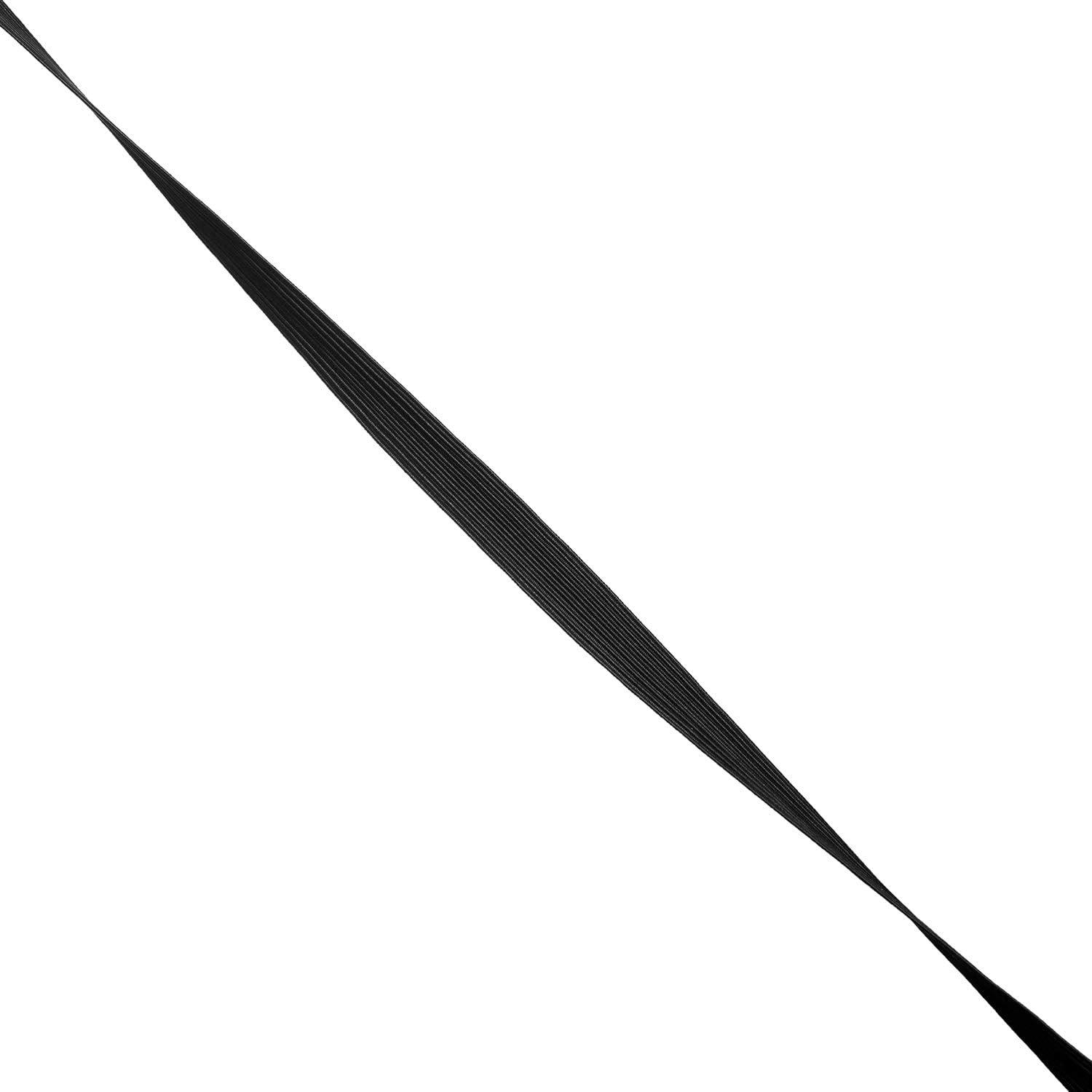 Black - 1/2 inch Shock Cord