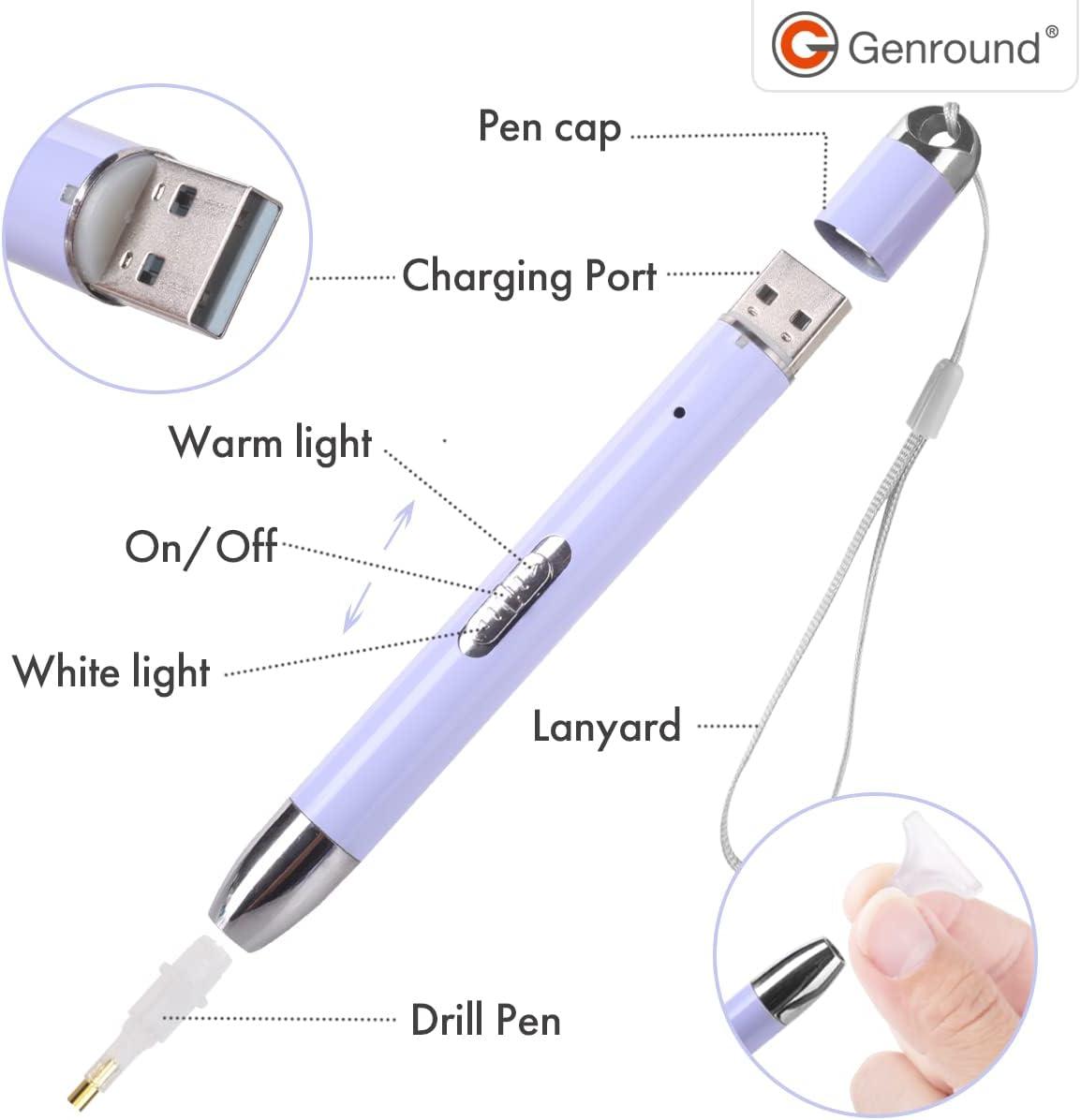  Diamond Painting Pen with Light and Touch Screen