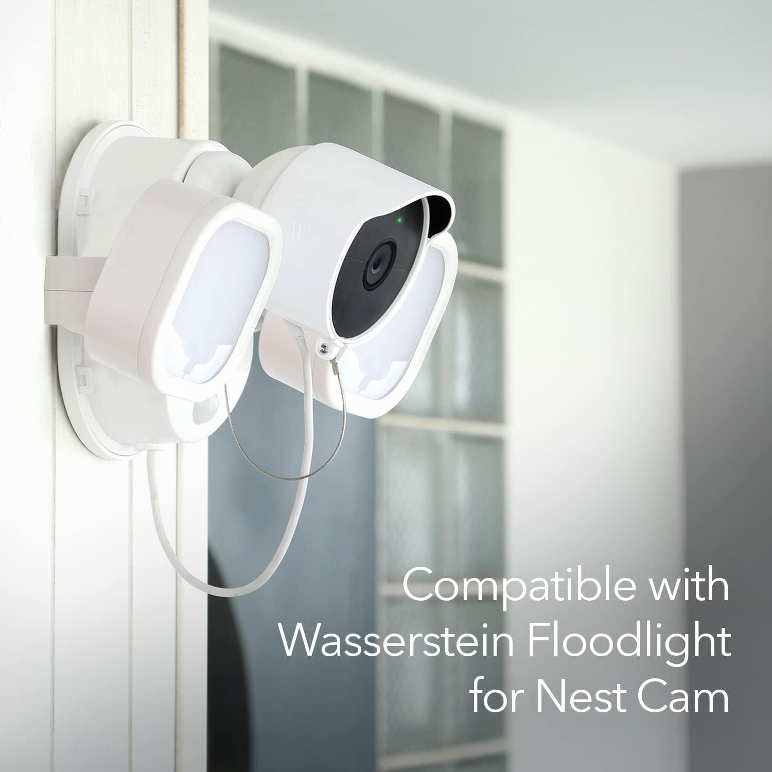 Wasserstein Anti-Theft Mount for Google Nest Cam (Battery) White