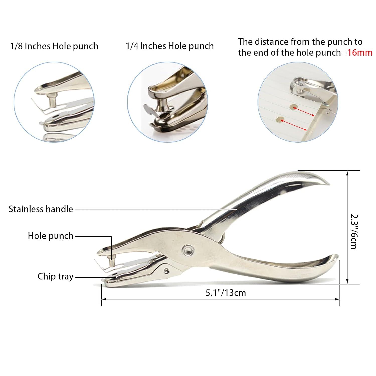 Handheld Single Hole Punch For Paper Crafts-small Circle Shaped