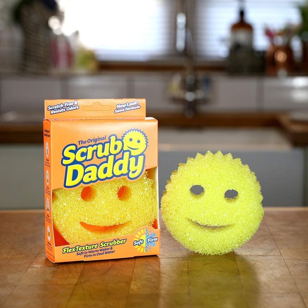 Scrub Daddy Colors Flex Texture Scrubber Sponges, 8 Pack