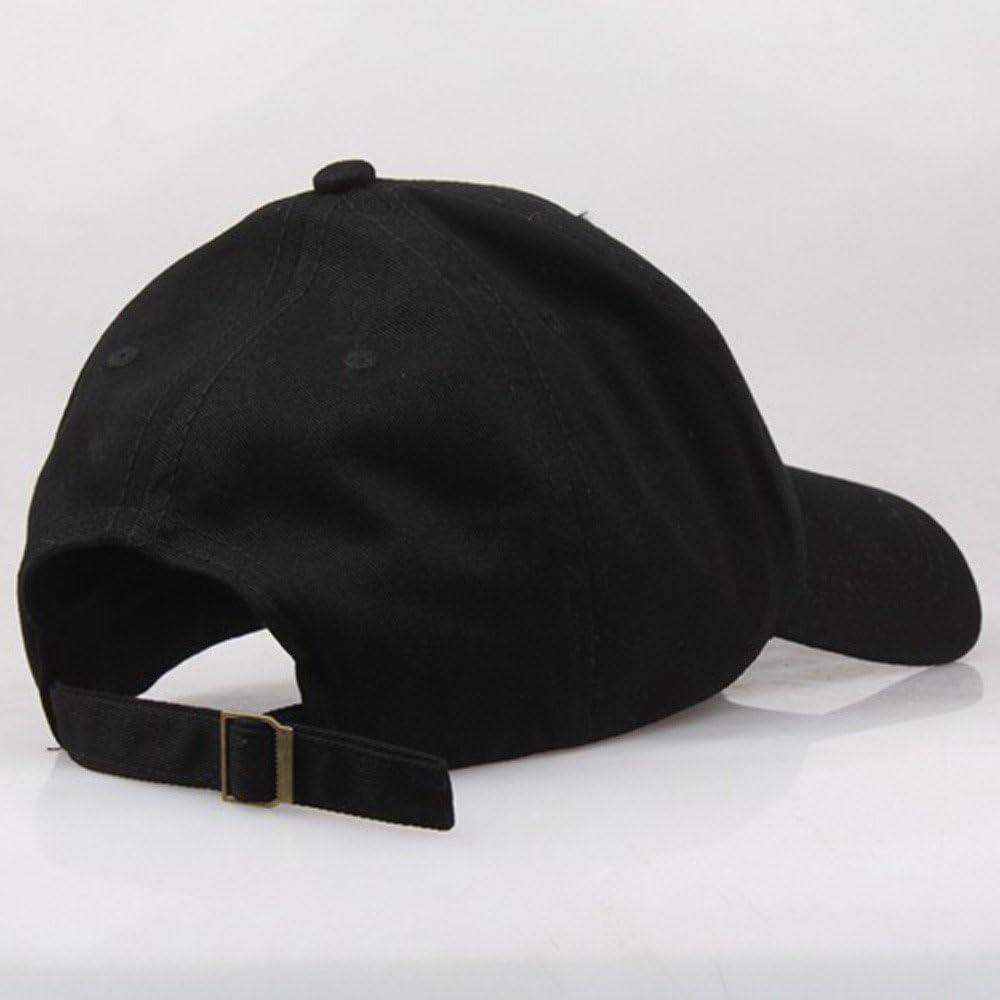 Baseball Cap Unisex Hats Hip-Hop Adjustable Baseball Cap Snapback Baseball  Hats for Men Sports Cap Fitted Trucker Hats Black One Size