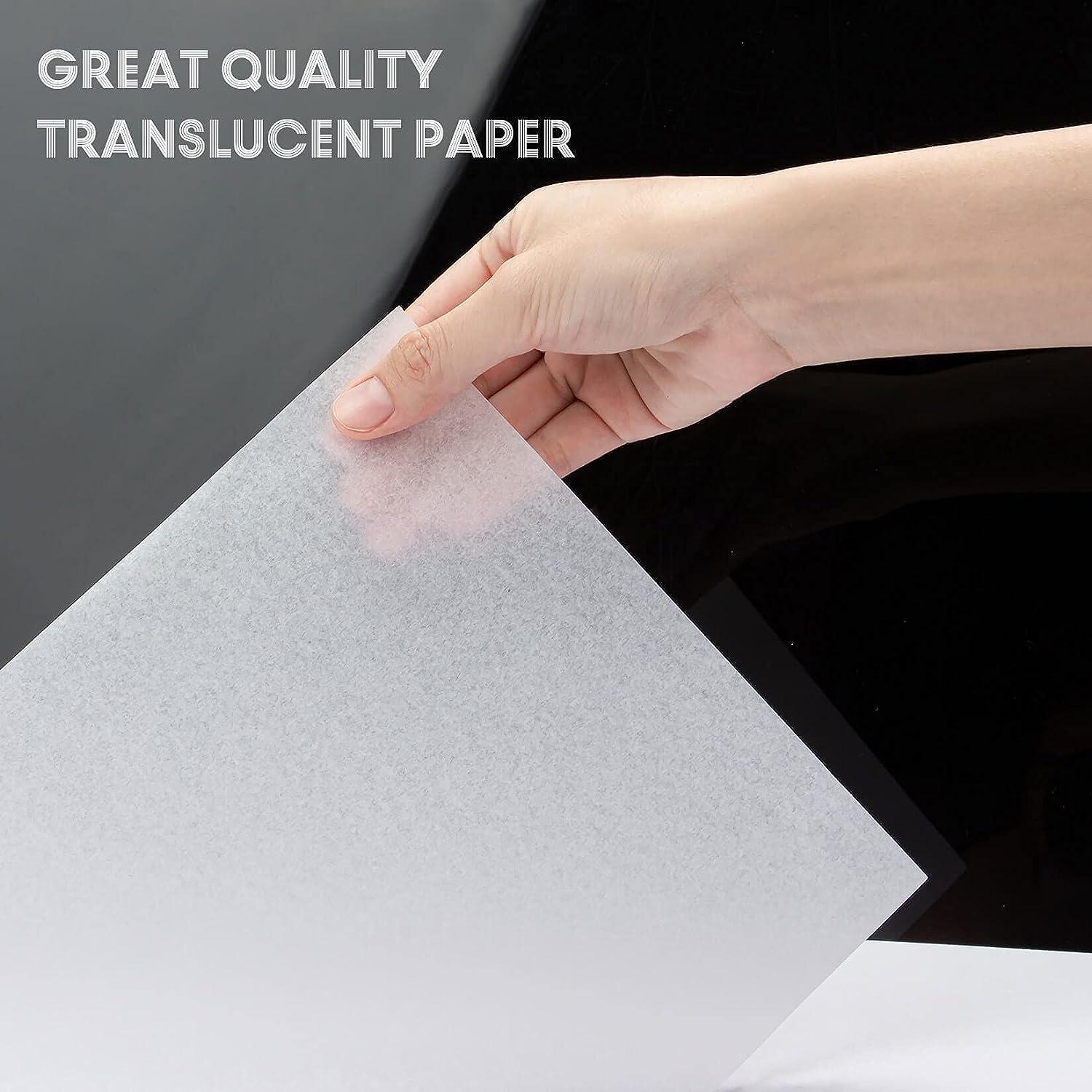SHK】100pcs A4 Translucent Tracing Paper Copy Transfer Printing Drawing  Paper Sheet