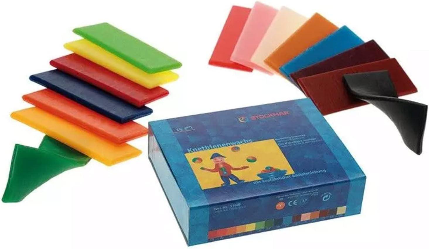 Stockmar Modelling Beeswax Box - 6 Assorted Colors