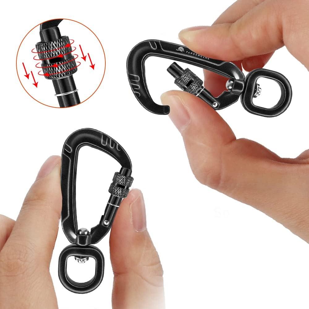 Ideal Locking Carabiner Clips / Small Carabiners for Dog Leash and Harness  - China Carabiner Hook, Carabiner Hook Clip