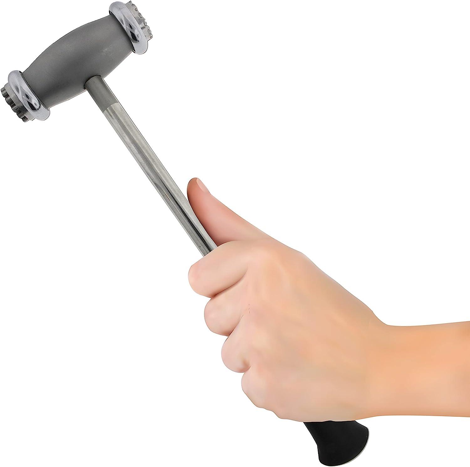 Texture Hammer with 9 Interchangeable Faces