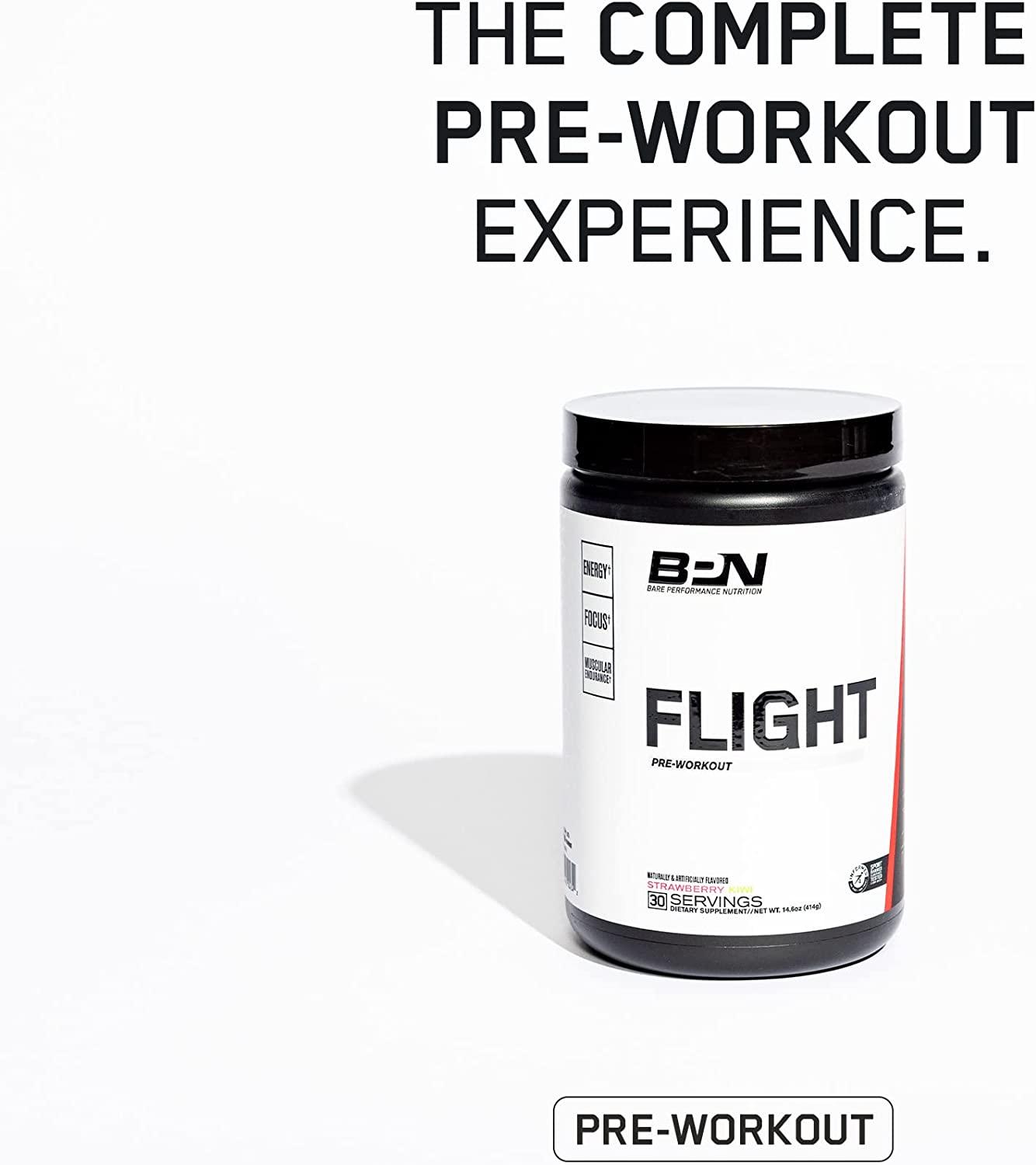 Bare Performance Nutrition, Flight Pre-Workout, Pink Lemonade