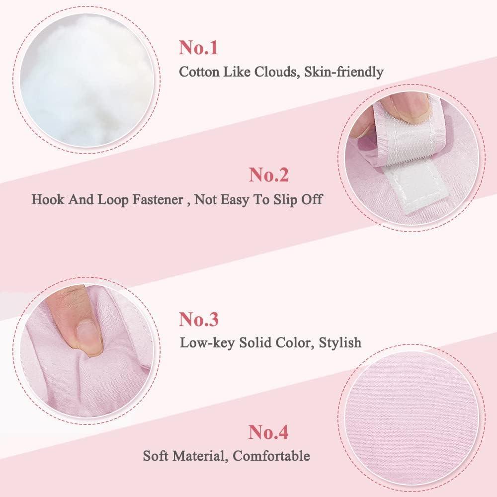 GLEAVI 8 Pcs Heart Self Adhesive Shoulder Pads Post Surgery Port Cushions  Chest Port Pad Pacemaker Chest Cushion Invisible Bra Port Pillow for Bra