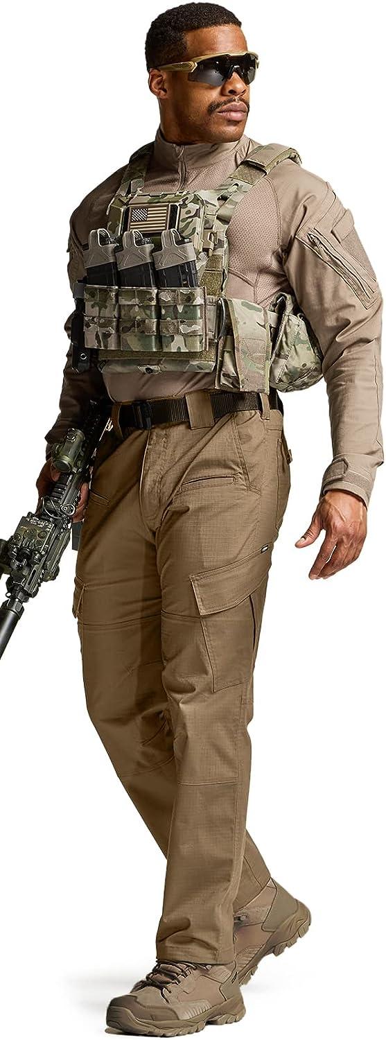TACGEAR Military field cargo pants ripstop tactical reinforced