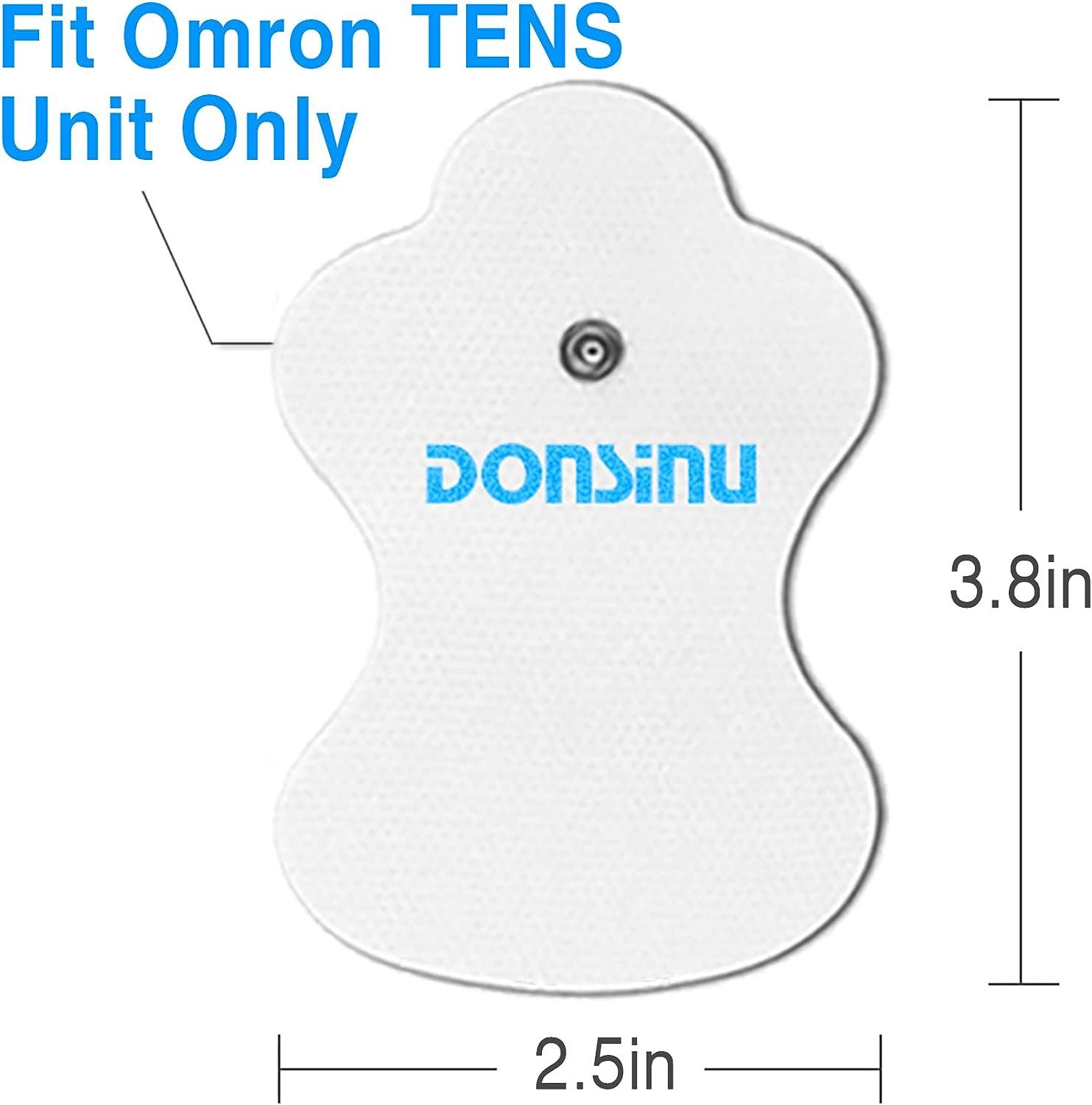Omron Long Life Pads For Tens Unit Electrotherapy Electrode Pads Self  Adhesive