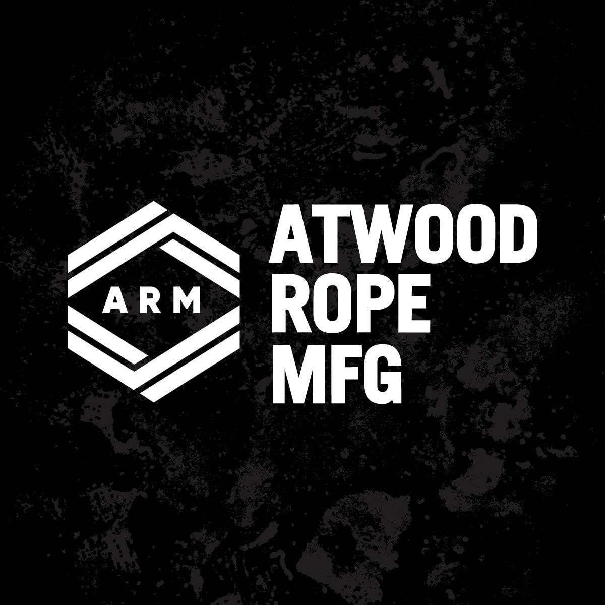 Atwood Rope MFG 3/8 inch 100ft Braided Utility Rope. Camouflage, 100ft Made  in USA, Lightweight Strong Versatile Rope for Camping, Survival, DIY, Knot  Tying