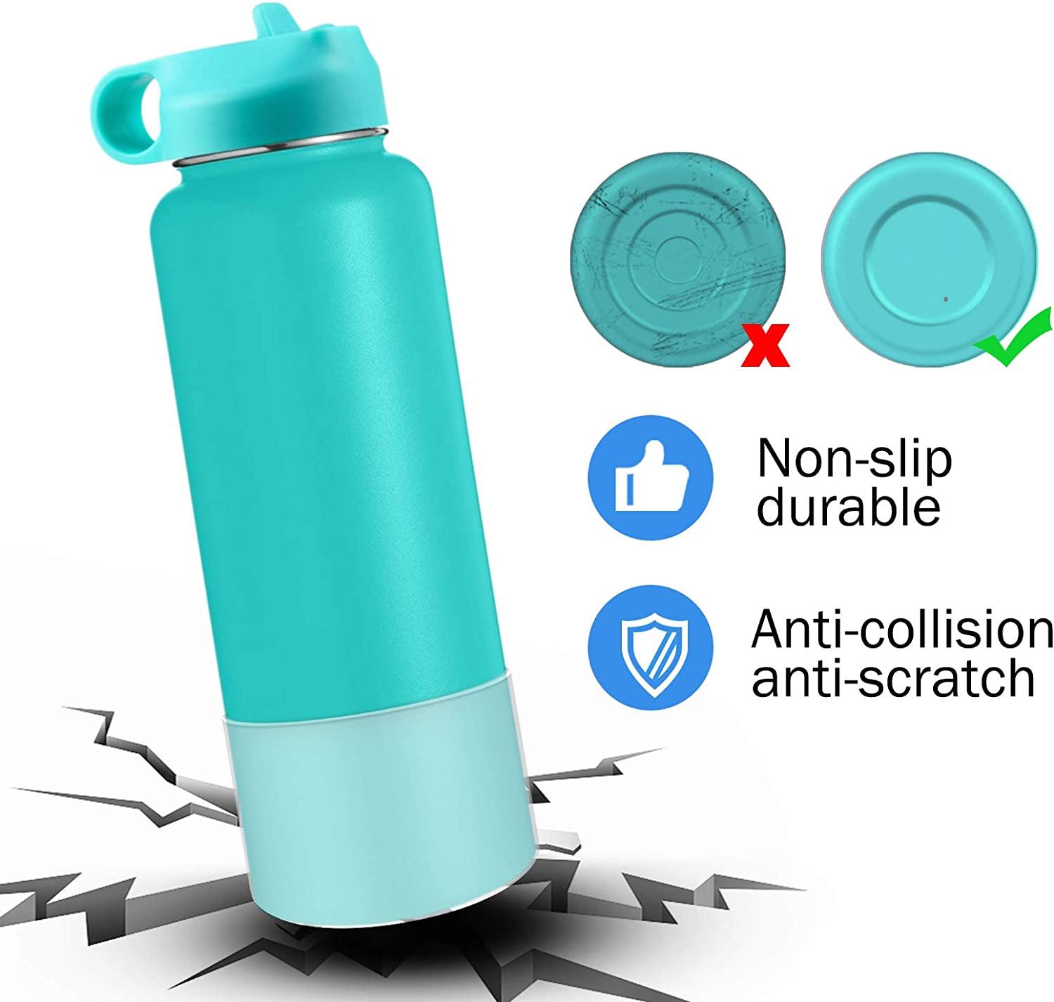 BottleGuard TPU Rugged Bottle Sleeve Skin Protector for 40oz Hydro Flask,  ThermoFlask Stainless Steel Bottles