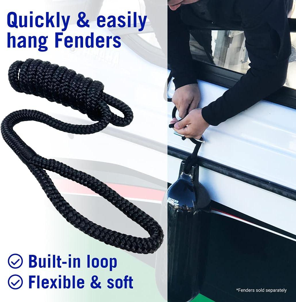 Boat Fender Lines for Boat Bumper Fender Boat Lines Hangers Bag