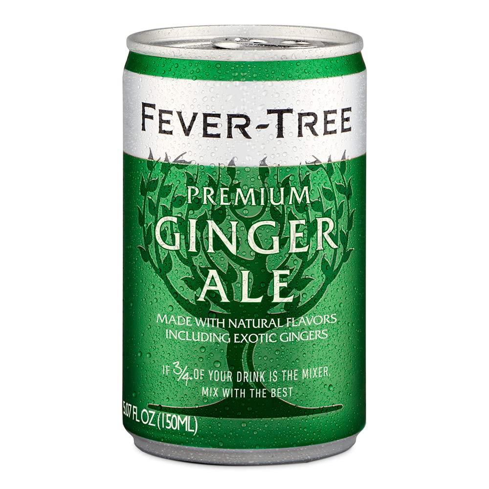 Fever-Tree Premium Ginger Ale, No Artificial Sweeteners, Flavorings or  Preservatives, 5.07 Fl Oz (Pack of 24) Original 5.07 Fl Oz (Pack of 24)