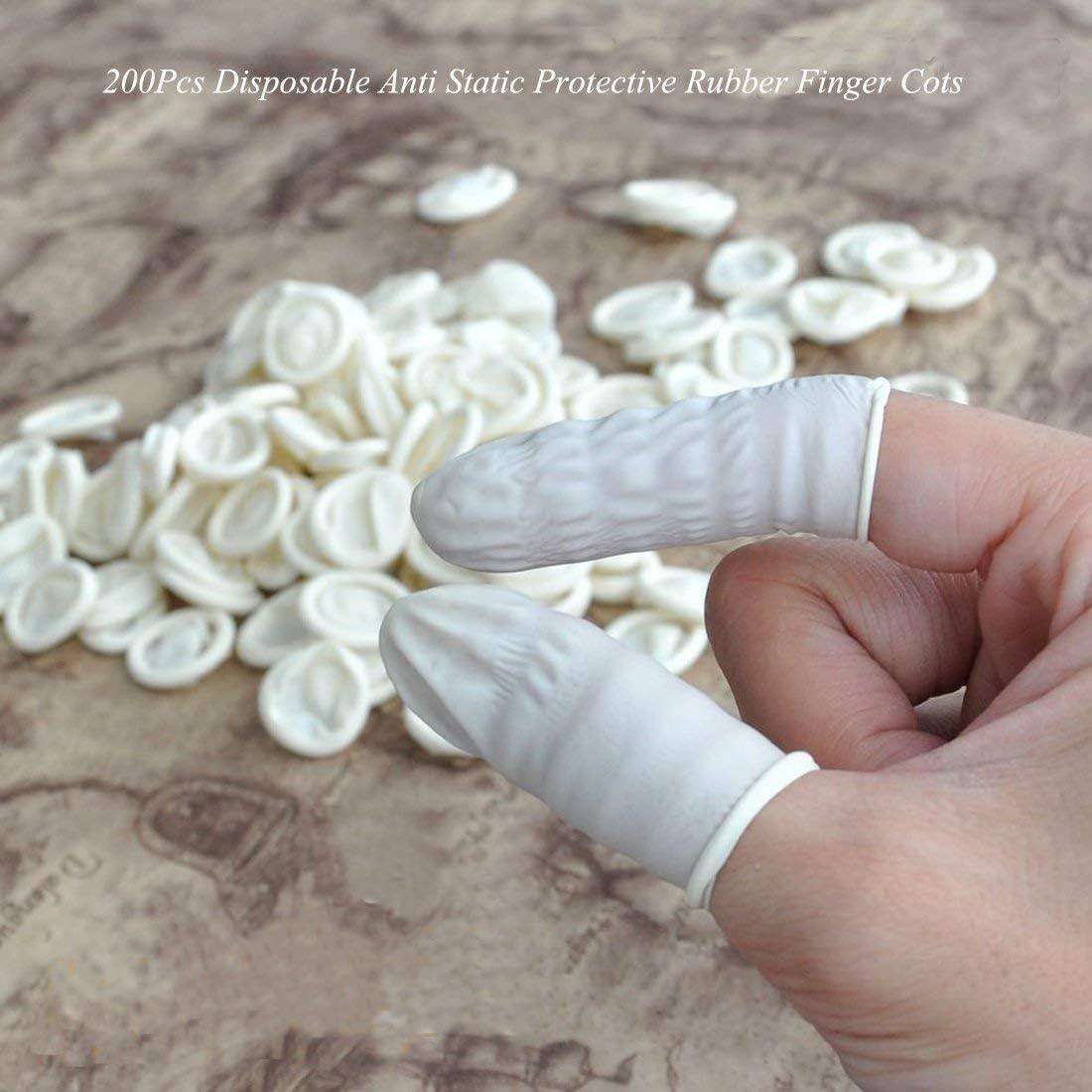 Latex Anti-static Finger Cot Disposable Finger Glove - 10pcs / 100pcs