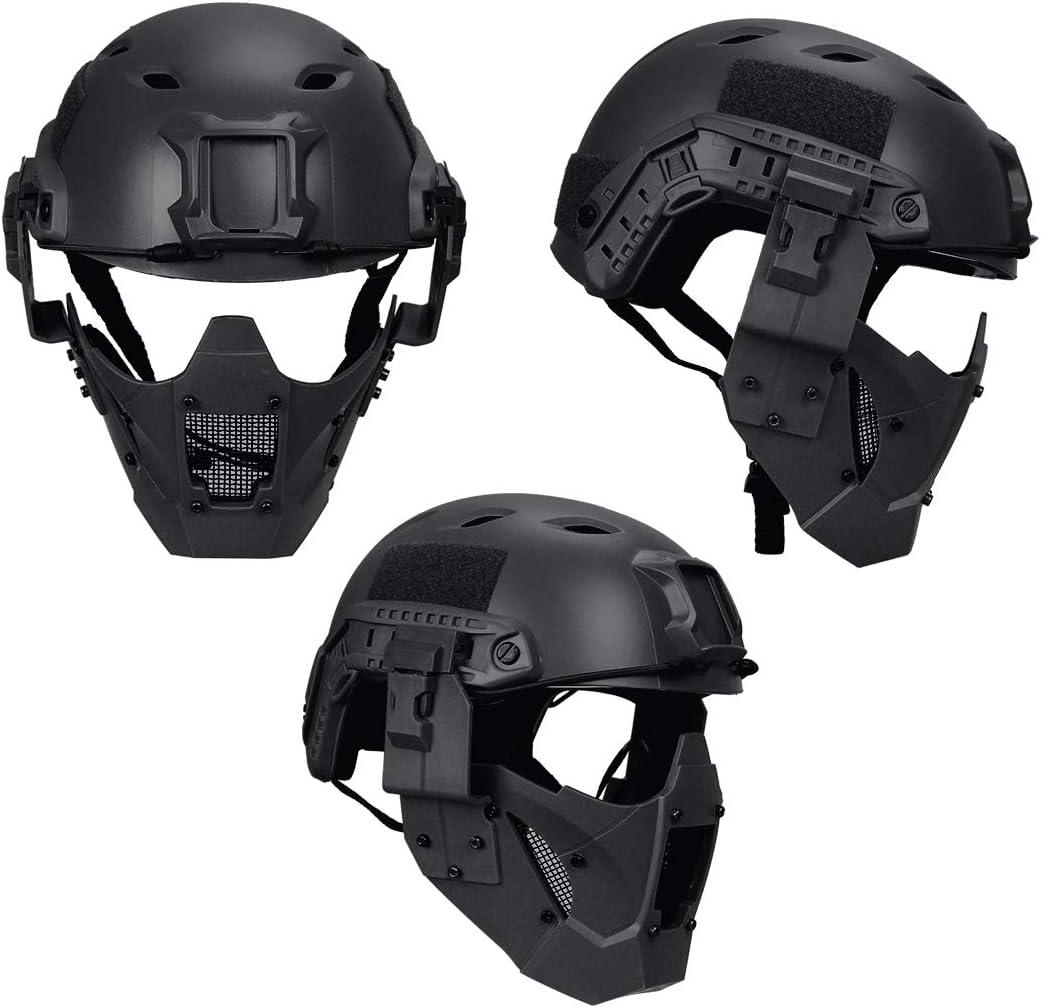 Tactical Airsoft Mask Half Lower Face Mask Protective Prop for