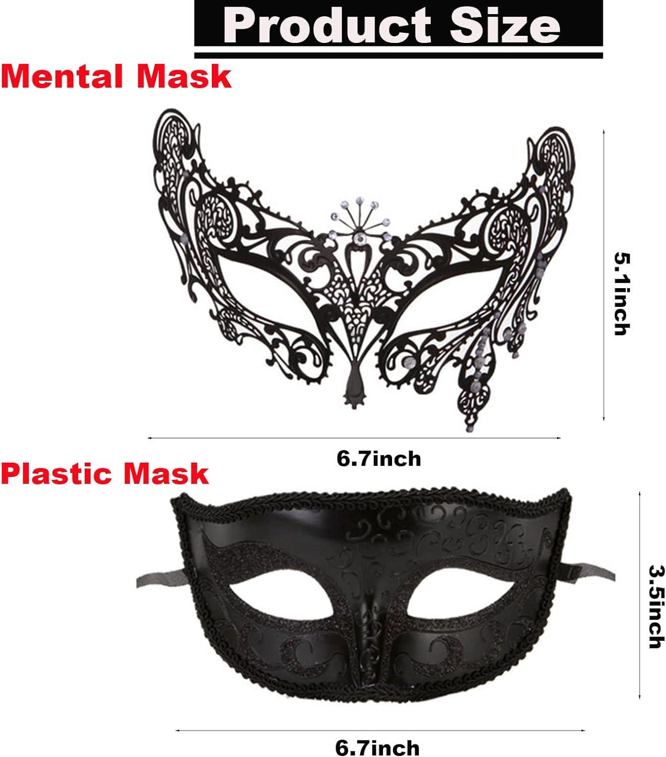 10 Pack Masquerade Masks Venetian Masks Halloween Party Wedding
