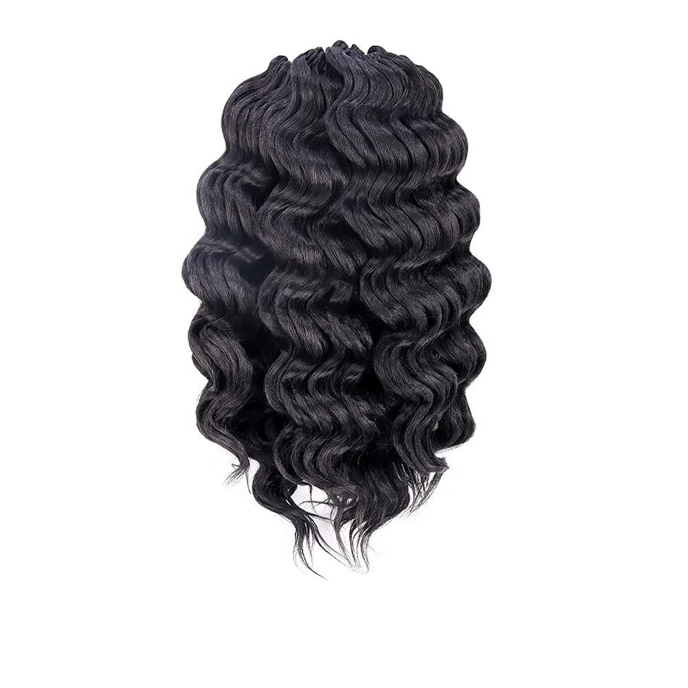 Ocean Wave Crochet Hair 14  Synthetic Wave Hair Ombre Hair Extension –  Toyotress