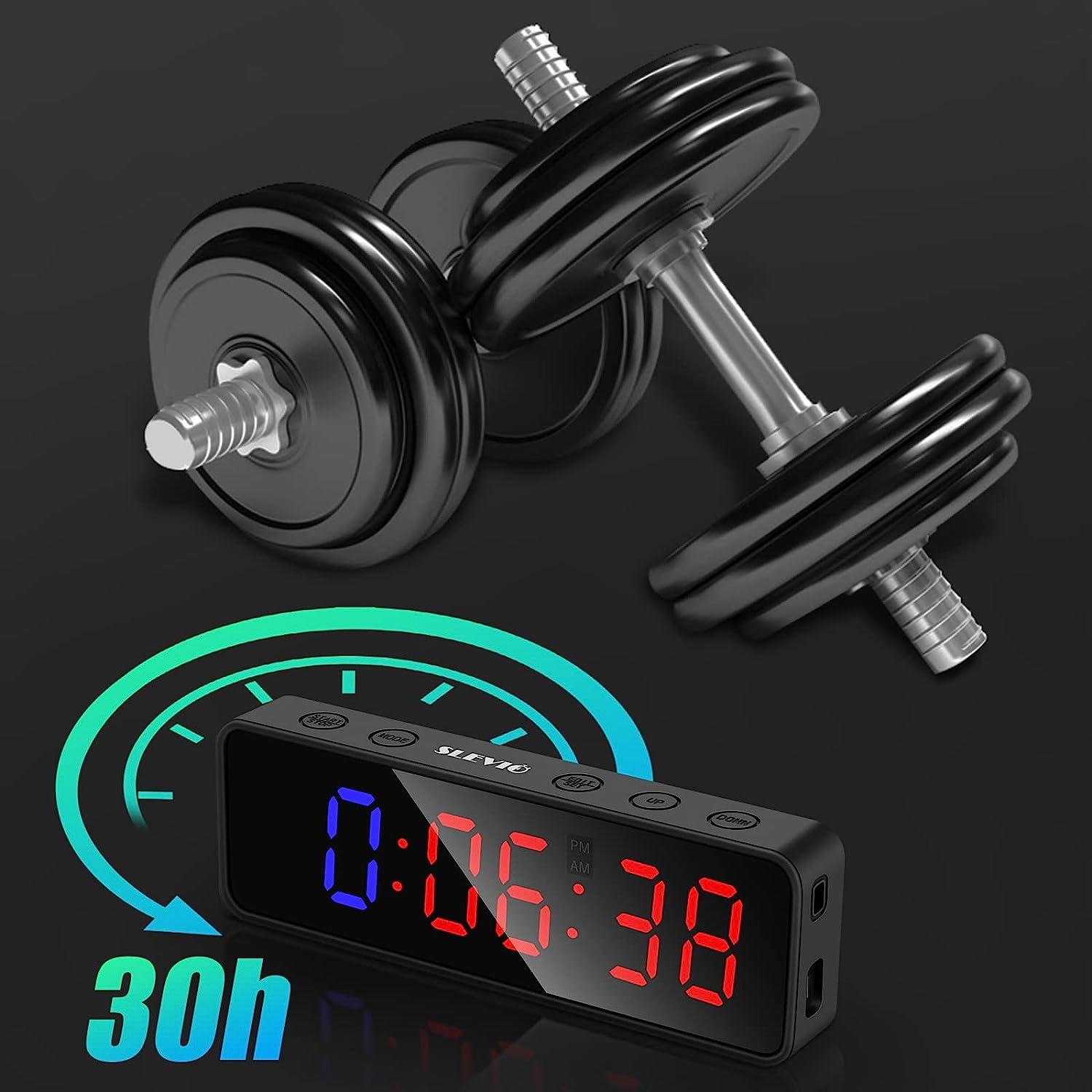 Portable 1 Inch Mini Magnetic Interval Timer LED Gym Timer Workout Timer  Crossfit - China Mini Digital Timer, Sport Timer