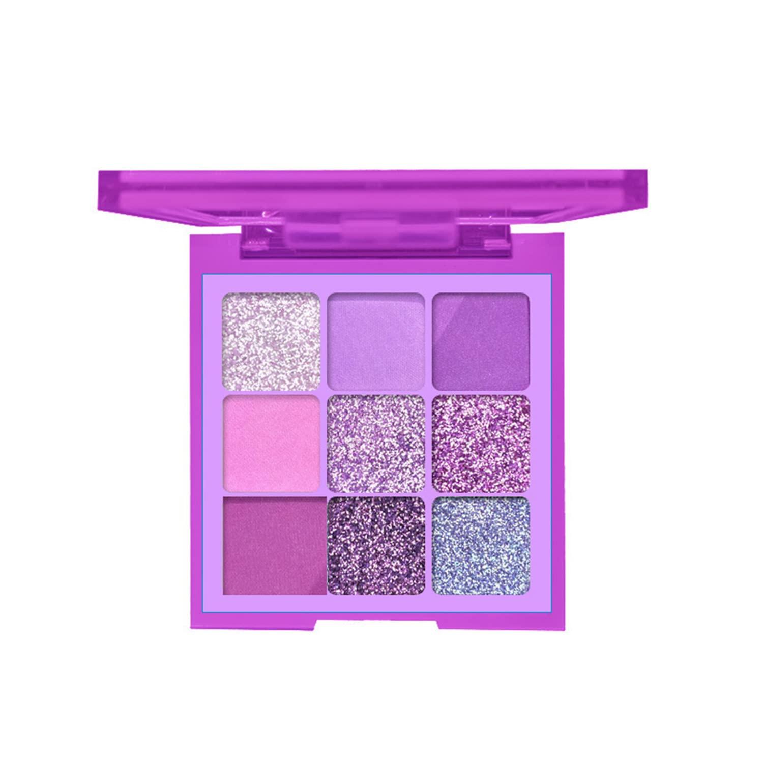 COCO URBAN Eyeshadow Palette, Purple Haze & Orange Pop Matte Glitter  Shimmer Eyeshadow From Opec, $39.63