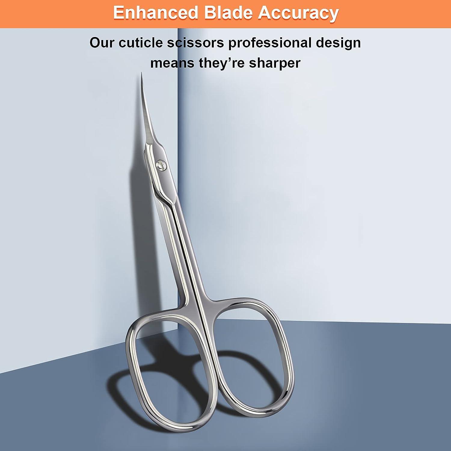 Stainless Steel Cuticle Scissors Manicure Scissors - China Makeup and Woman  price
