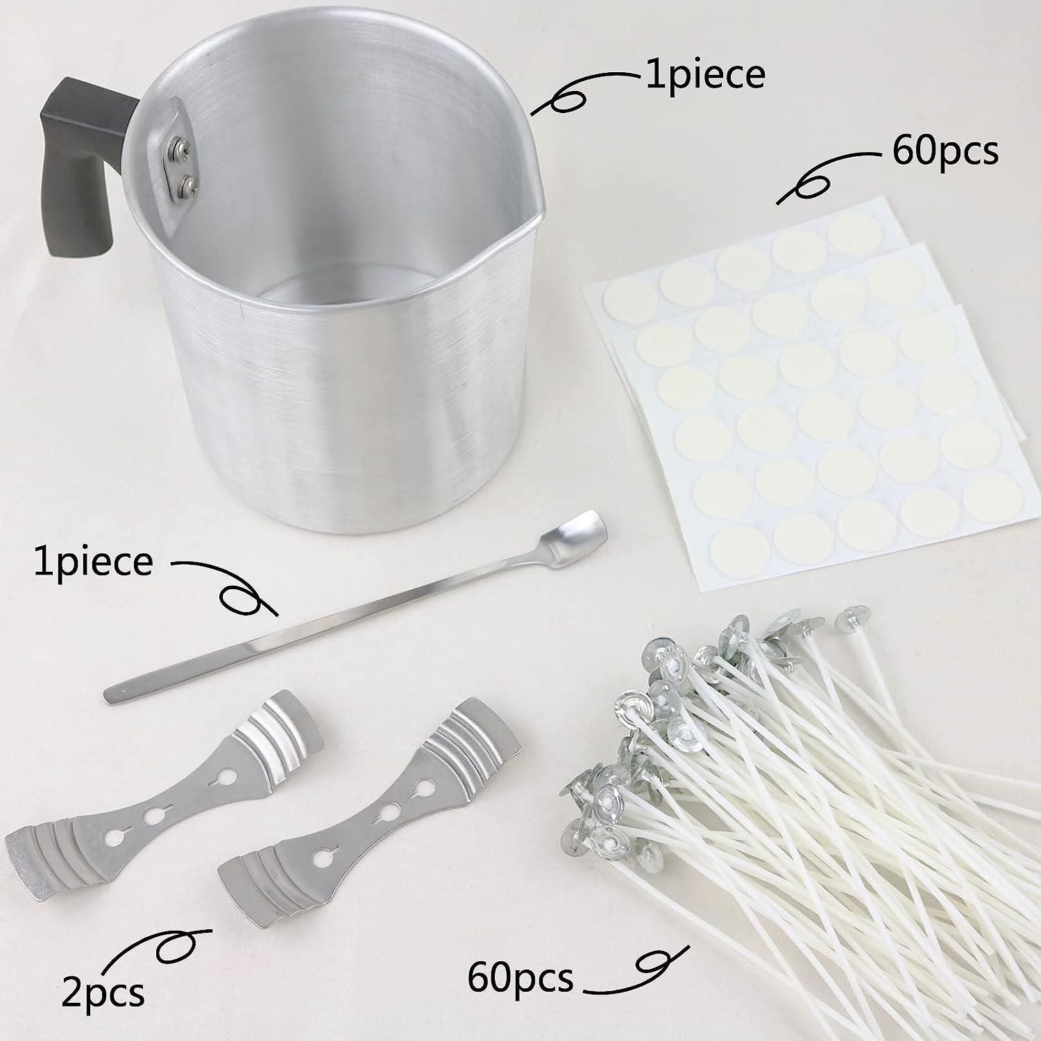 EricX Light Candle Making Kit, 60pcs Candle Wicks, 60pcs Candle