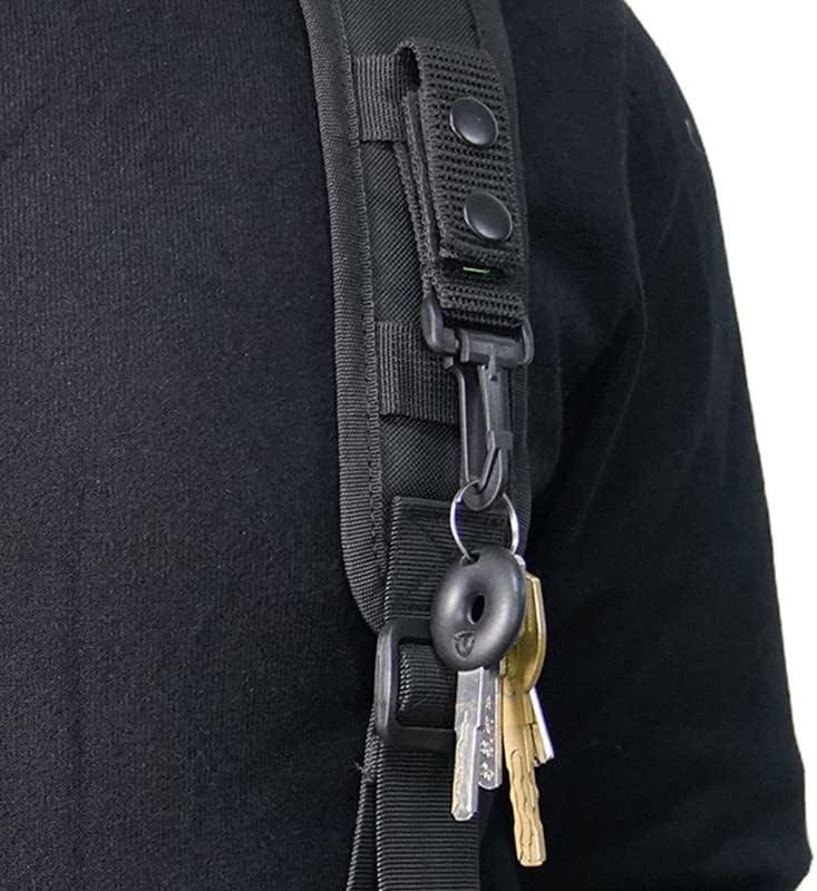KUNN Tactical Duty Belt Suspenders with Metal Hook,Men Padded Police  Harness for Duty Belt,Black
