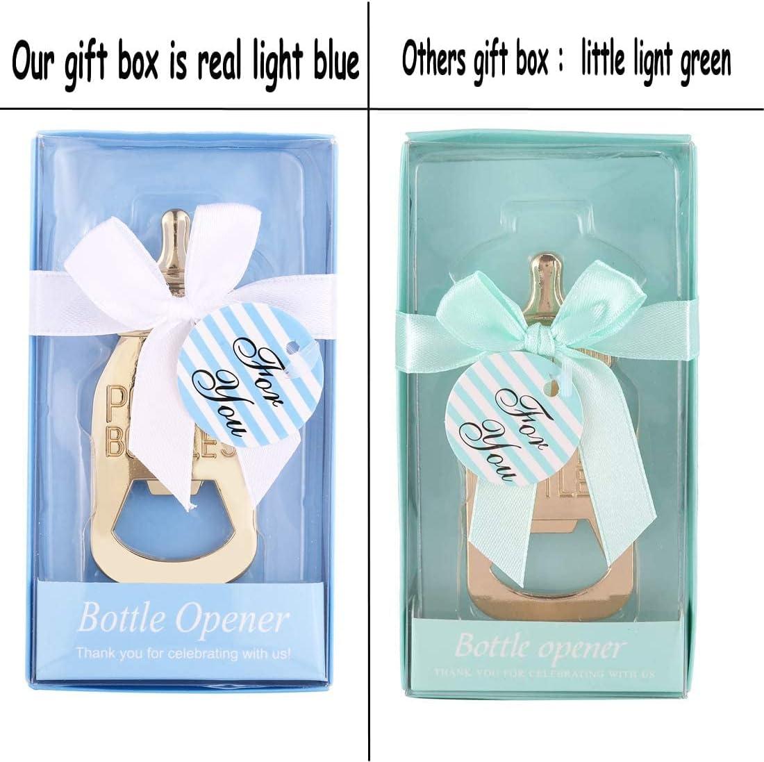 2 7/8x 1 1/2 Gold It's a Boy Bottle Opener Favor - Pack of 12 - CB  Flowers & Crafts