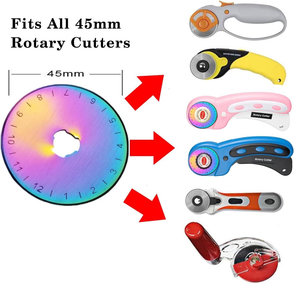 Rotary Blade Sharpener for 28mm & 45mm Blades + 5 x 45mm Blades