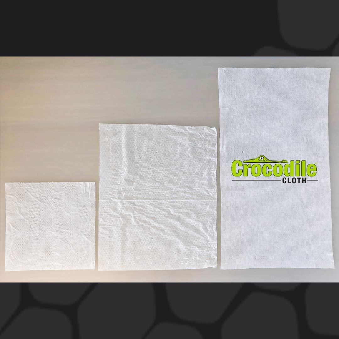 Crocodile Cloth Outdoor Huge Biodegradable Cloths (80-Pack)
