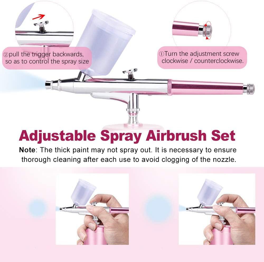SharpenAir Airbrush Needle Sharpening Tool - Pink Version