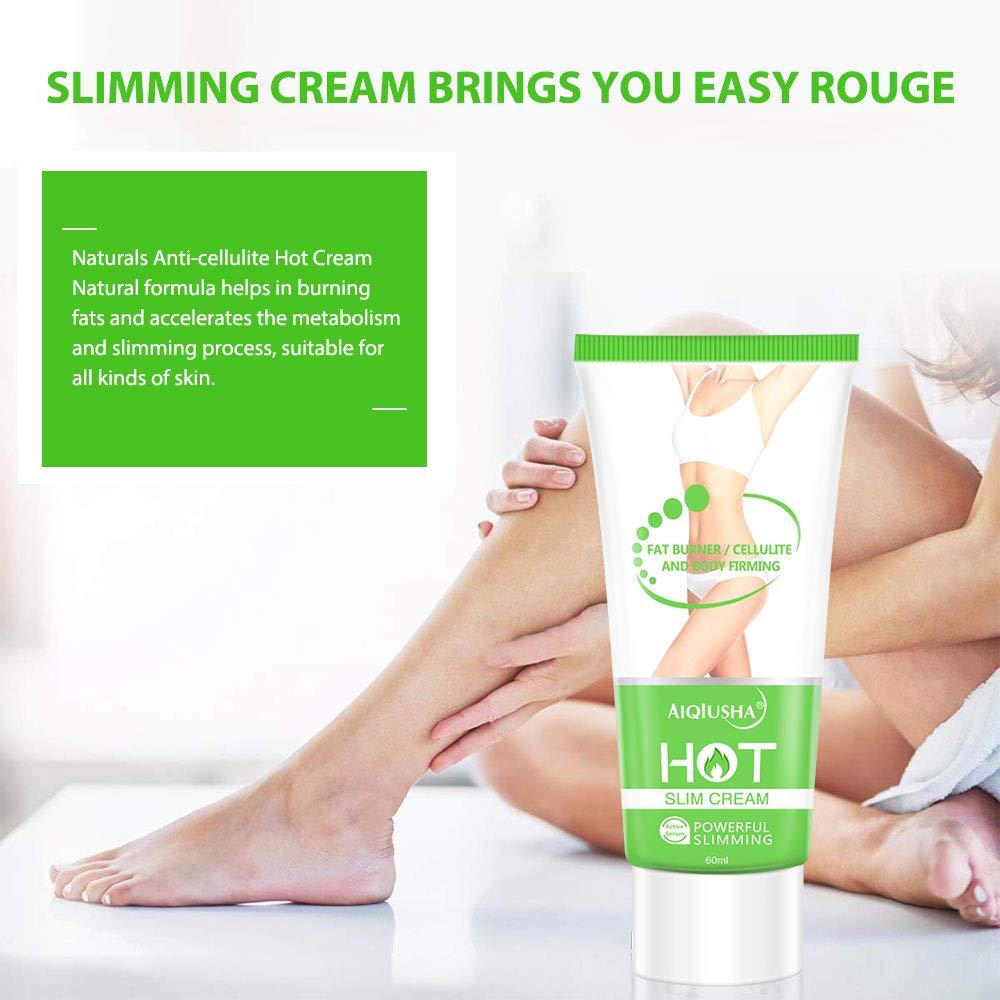 Saisze Hot Cream & Brush Massage for Cellulite Natural Anti Aging Cream  Kit, Fat Burning Anti-cellulite Full Body Slimming Cream Gel Weight Loss