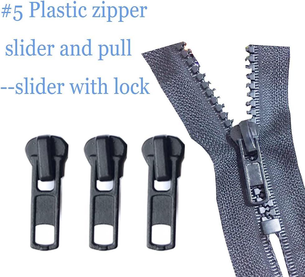 24 Set zipper replacement slider replacement zipper Stopper Zipper