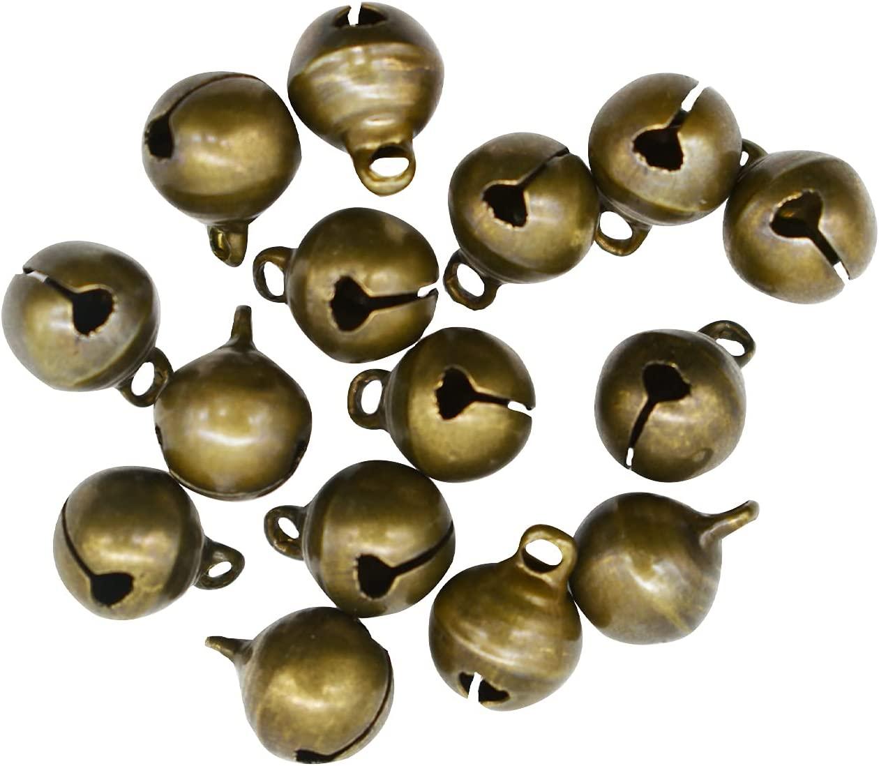 Metal Small Bells Mini Jingle Bell Beads for DIY Craft Needlework