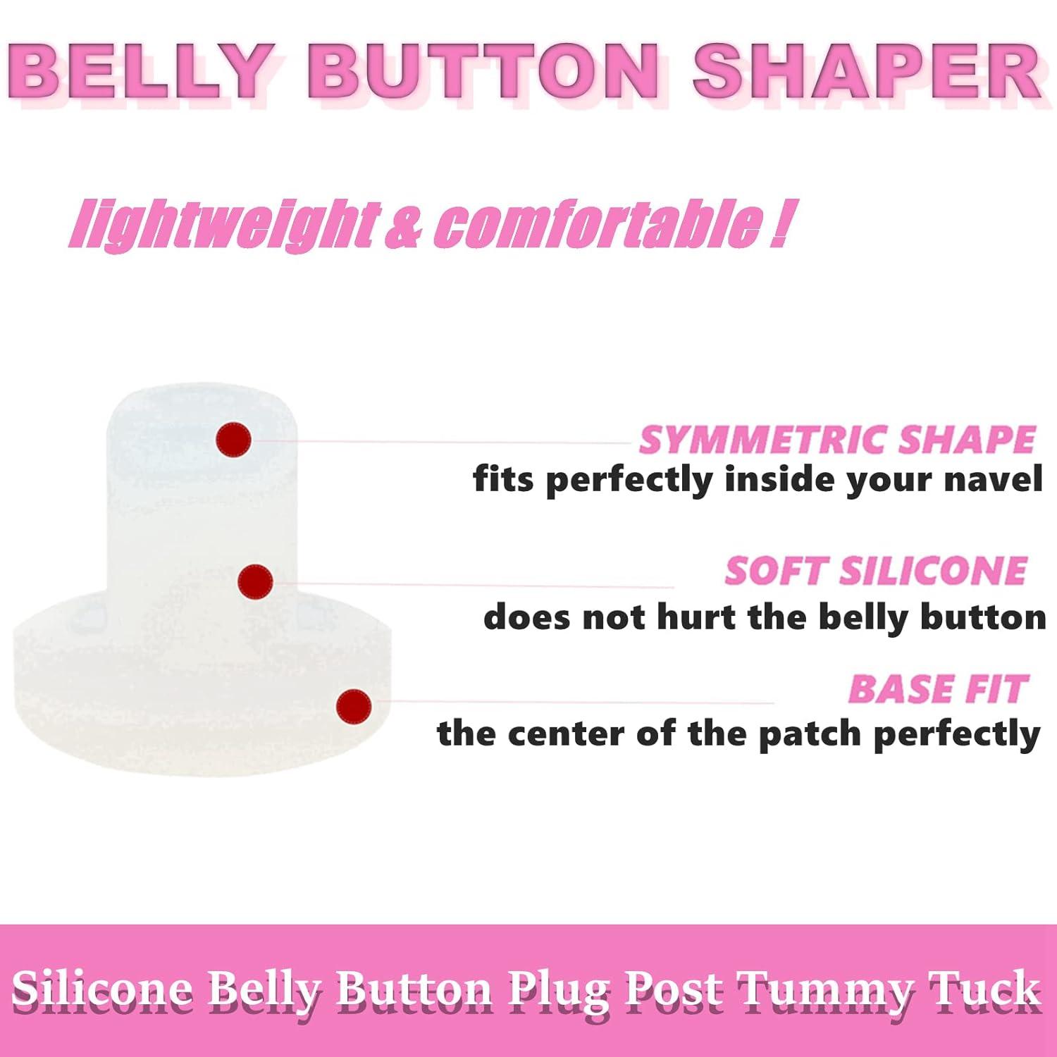  Heyshapeing 15PCS Belly Button Plug Post Tummy Tuck Soft  Silicone Belly Button Shaper Tummy Tuck for Liposuction(14pcs+Tape) :  Clothing, Shoes & Jewelry