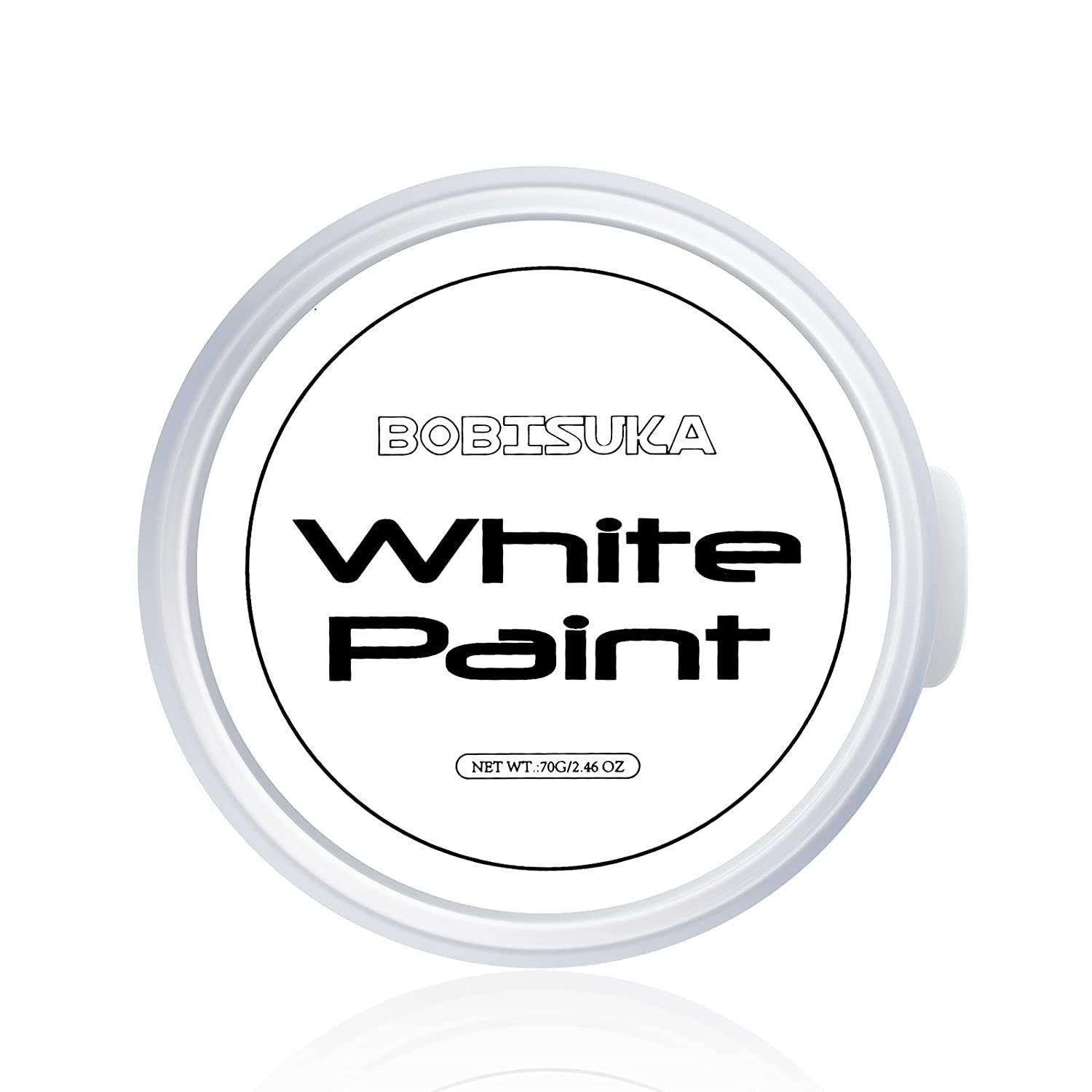 BOBISUKA White Face and Body Paint,Professional Oil Based Creamy Painting  Palette For Party Halloween Stage Cosplay Clown Sfx Makeup - Non Toxic For  Adults And Kids (Large 70g/2.46oz)