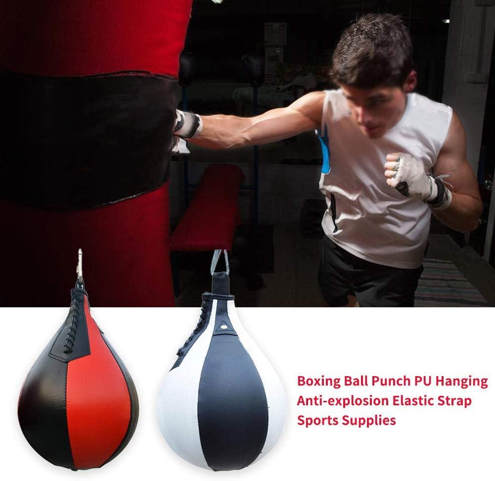 Boxing Bag Leather Speed Bag with Hanging Swivel