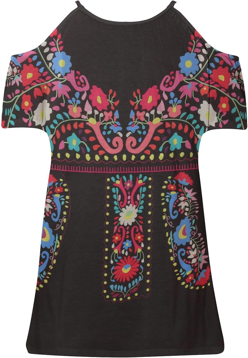 Lace Tops for Women Dressy Tops Dressy Casual Summer Ethnic Floral Tunic  Casual Tops Graphic Tees Dressy Blouses 2023